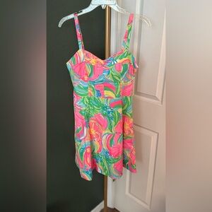 Lilly Pulitzer Pink and Green Dress